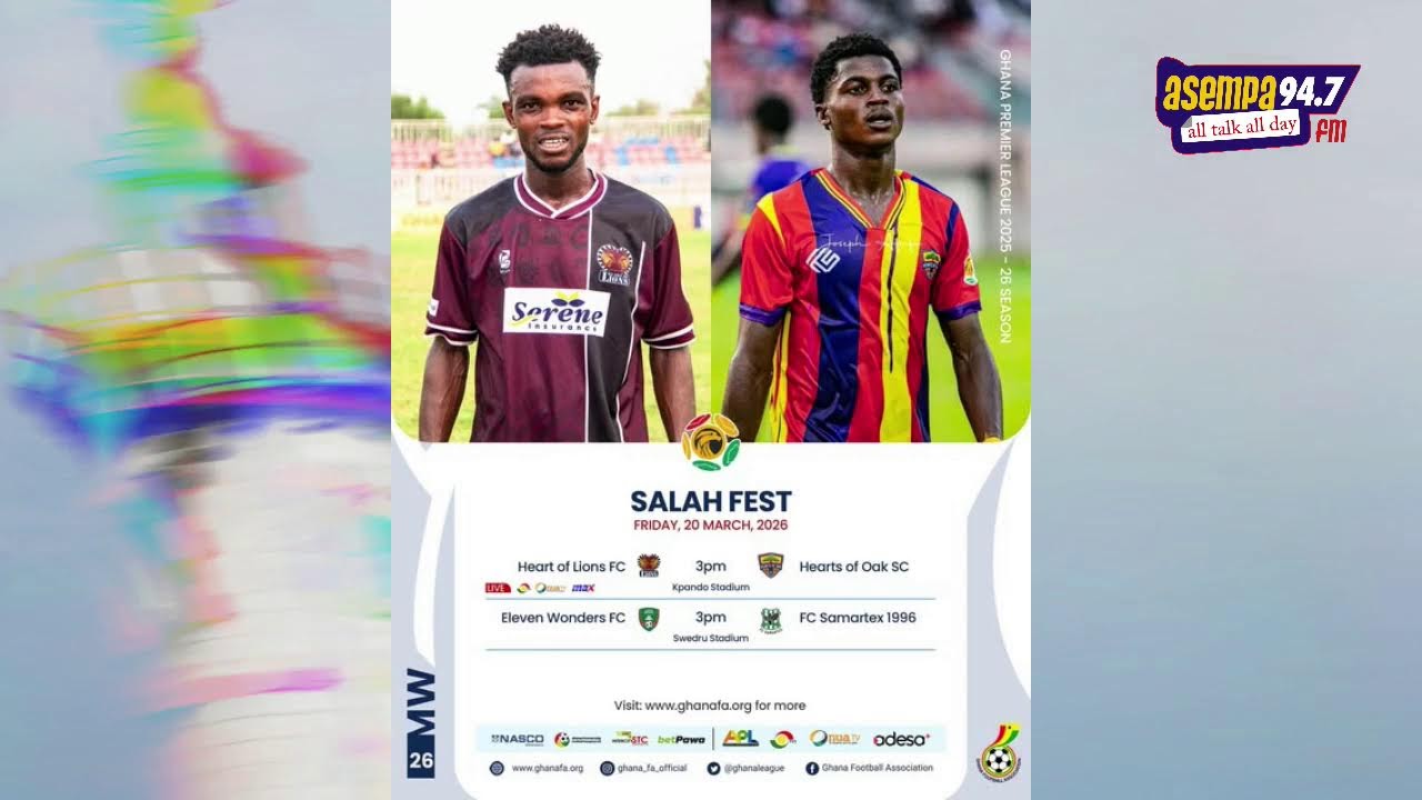 THE ULTIMATE SPORTS SHOW ON ASEMPA 94.7 FM |20-03-26|