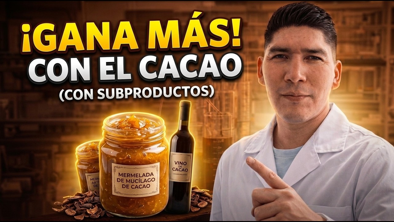Subproductos del cacao: dinero escondido en tu cocina