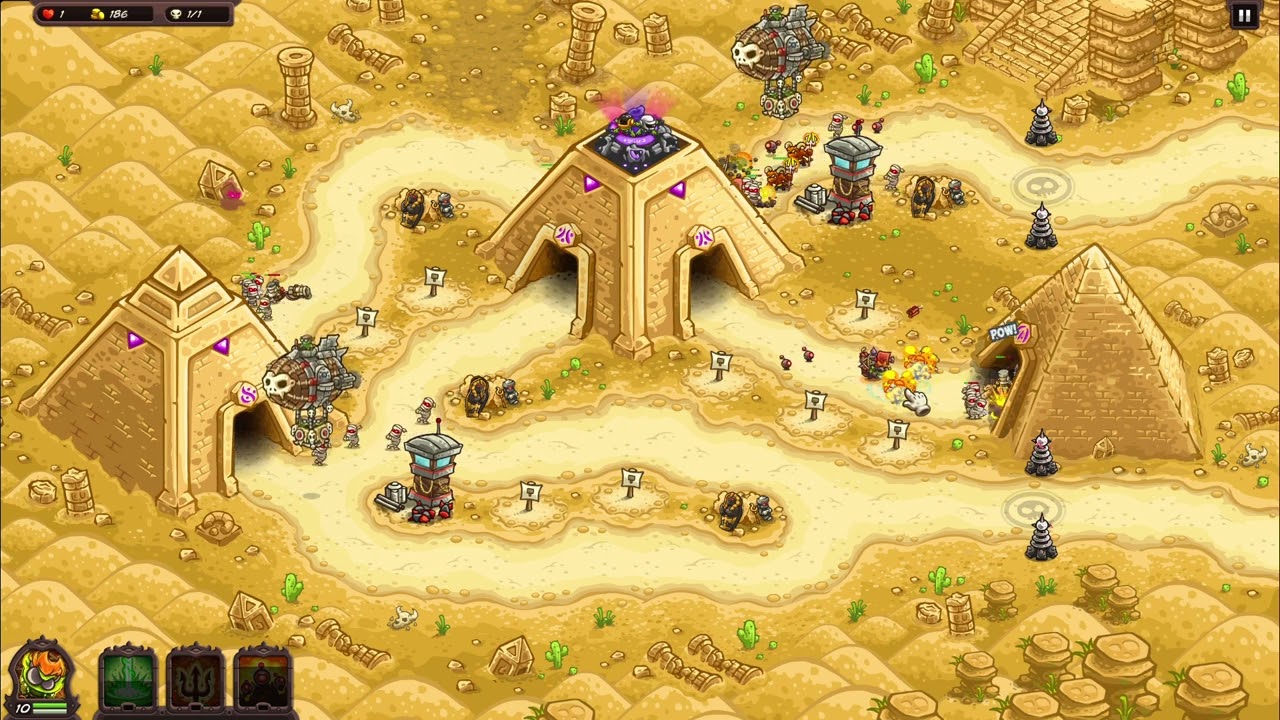 Kingdom Rush Vengeance Impossible Hero Challenge - 34. The Lost Empire Iron - Tramin