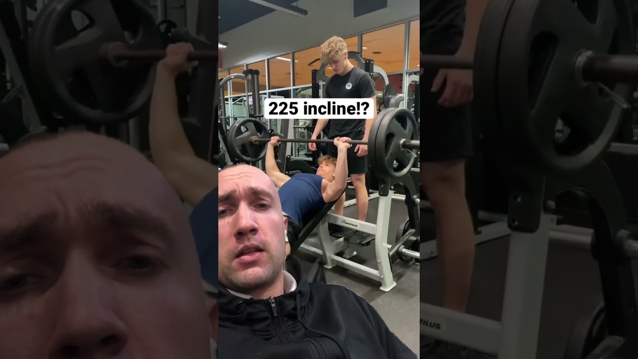 Review of David&rsquo;s 225 lb Incline Bench #chest #formfeedback #upperbody #barbell