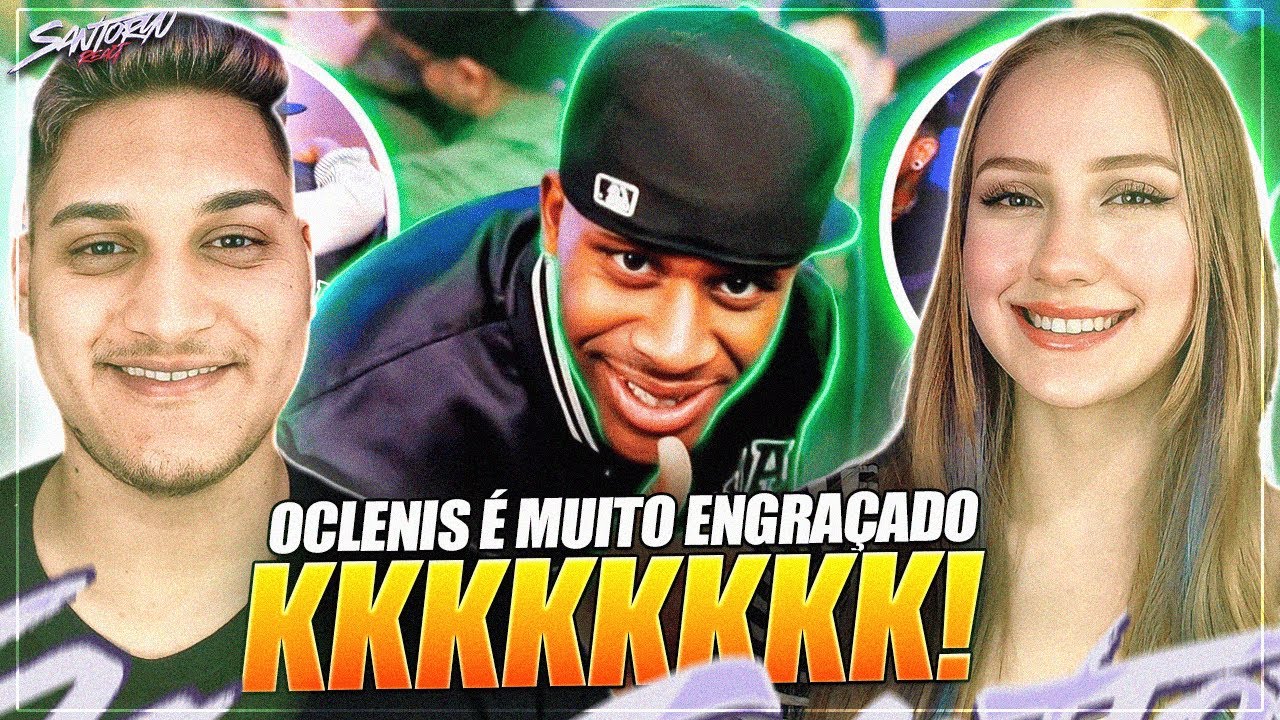 MELHORES MOMENTOS DE OCLENIS NA LIVE DO CORINGA! - REACT EM CASAL