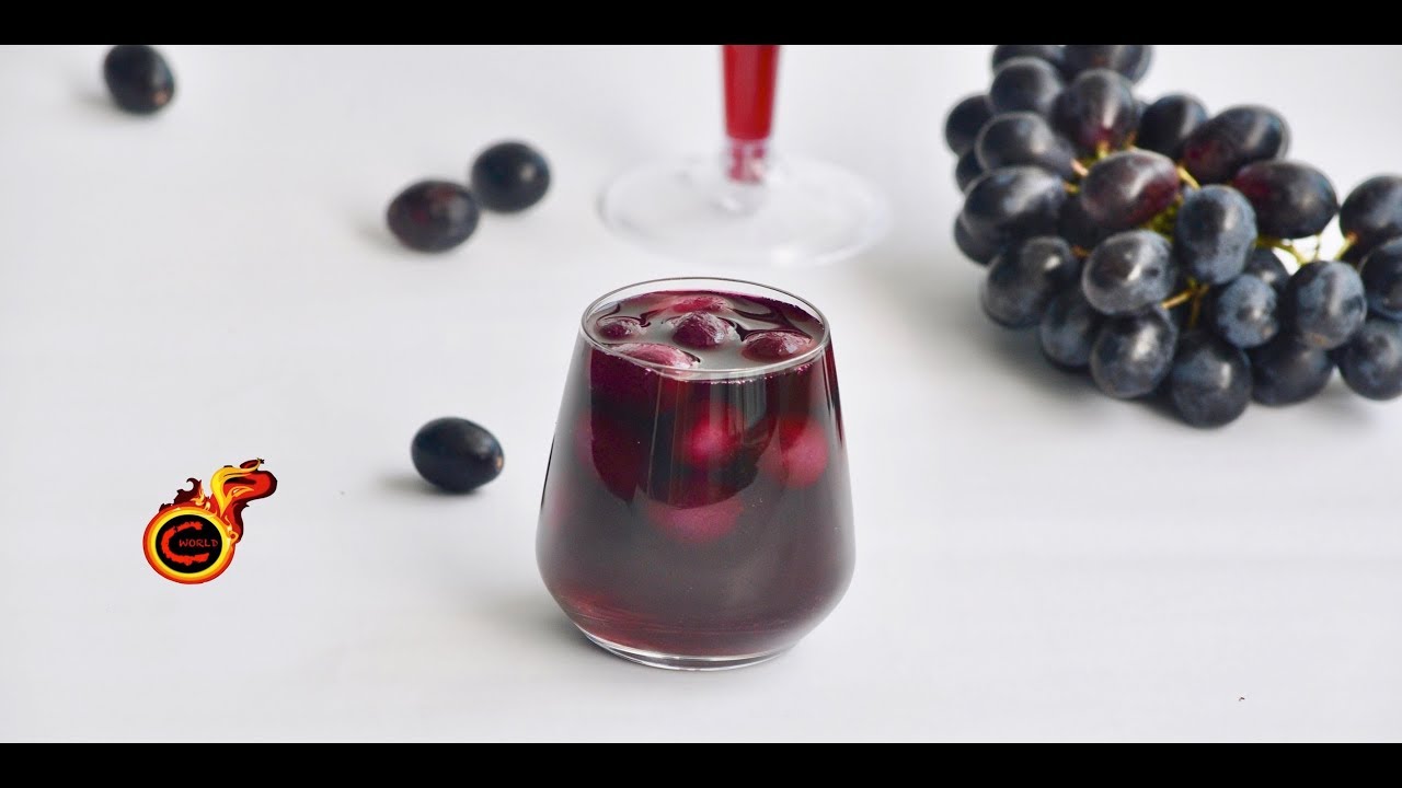 റമദാൻ സ്പെഷ്യൽ   മുന്തിരി ജ്യൂസ് | Ball Grapes Juice|| Special Arabian Pulpy Grapes Juice||Ep:356