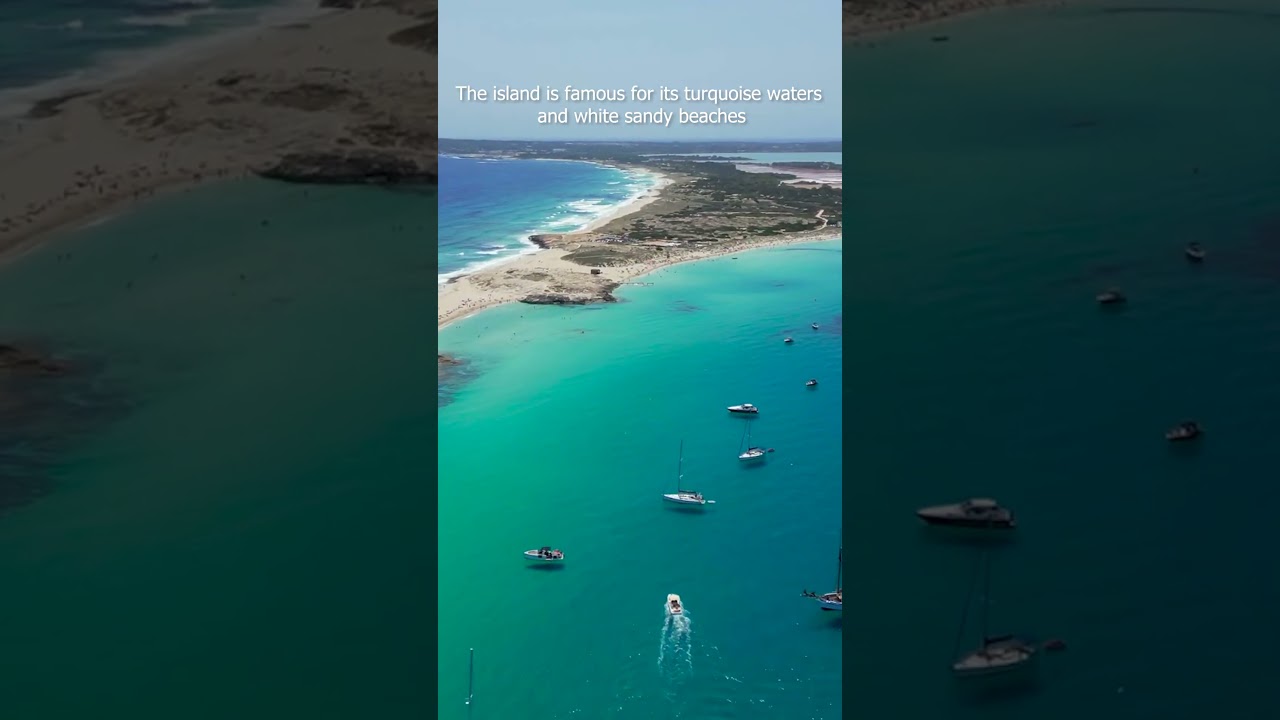 That blue water tho! 3x.. About Formentera