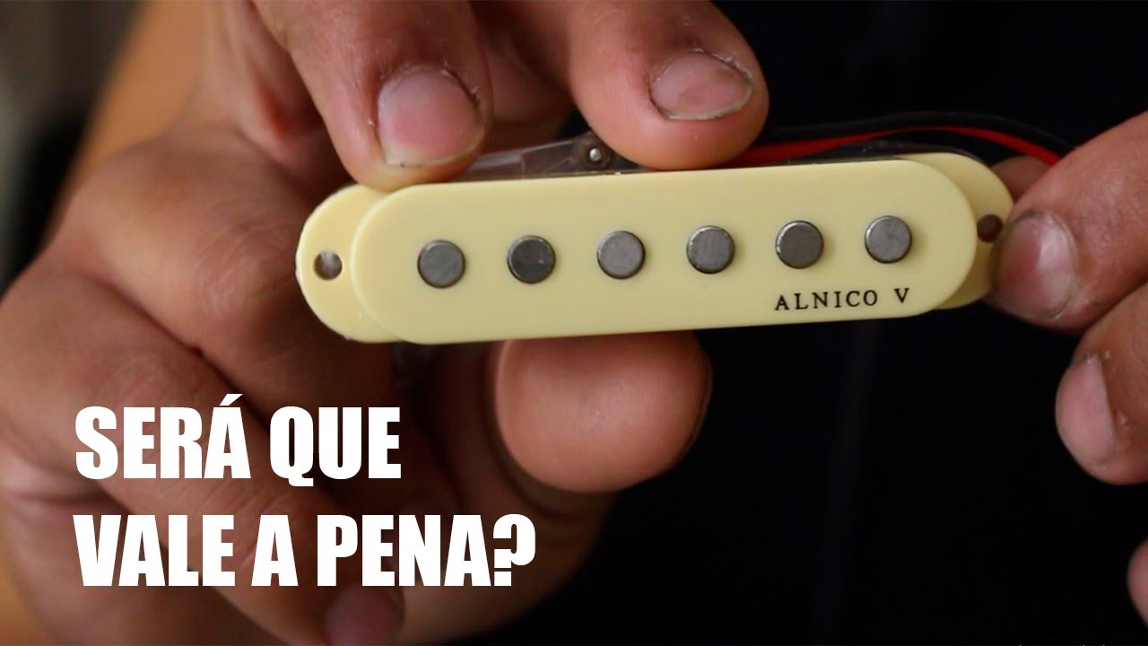 CAPTADORES ALNICO V SHOPEE NA GUITARRA DESTRUÍDA - Restauração Giannini Stratossonic PT 11| O Músico
