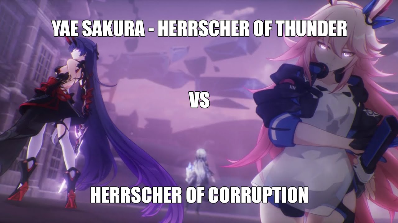 [Elysium Everlasting] Yae Sakura & Herrscher of Thunder VS Herrscher of Corruption