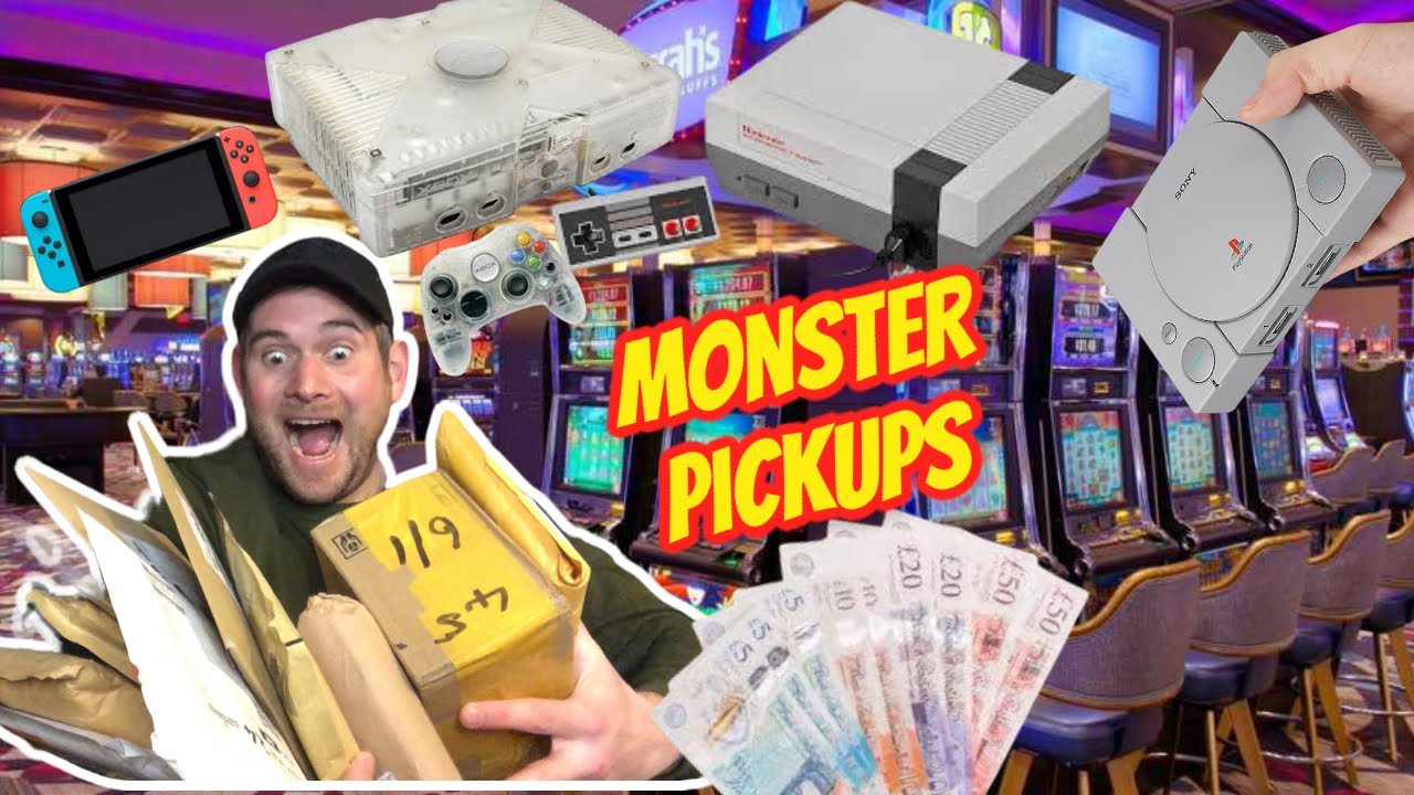 Monster Pickups Spending Winnings on my Games Collection