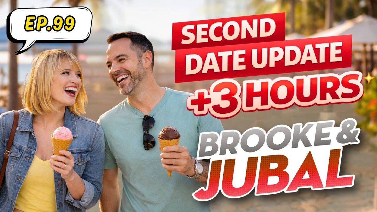 Brooke & Jubal Second Date Update - #99 | She Read His Fate with Tarot Cards 🔮😱