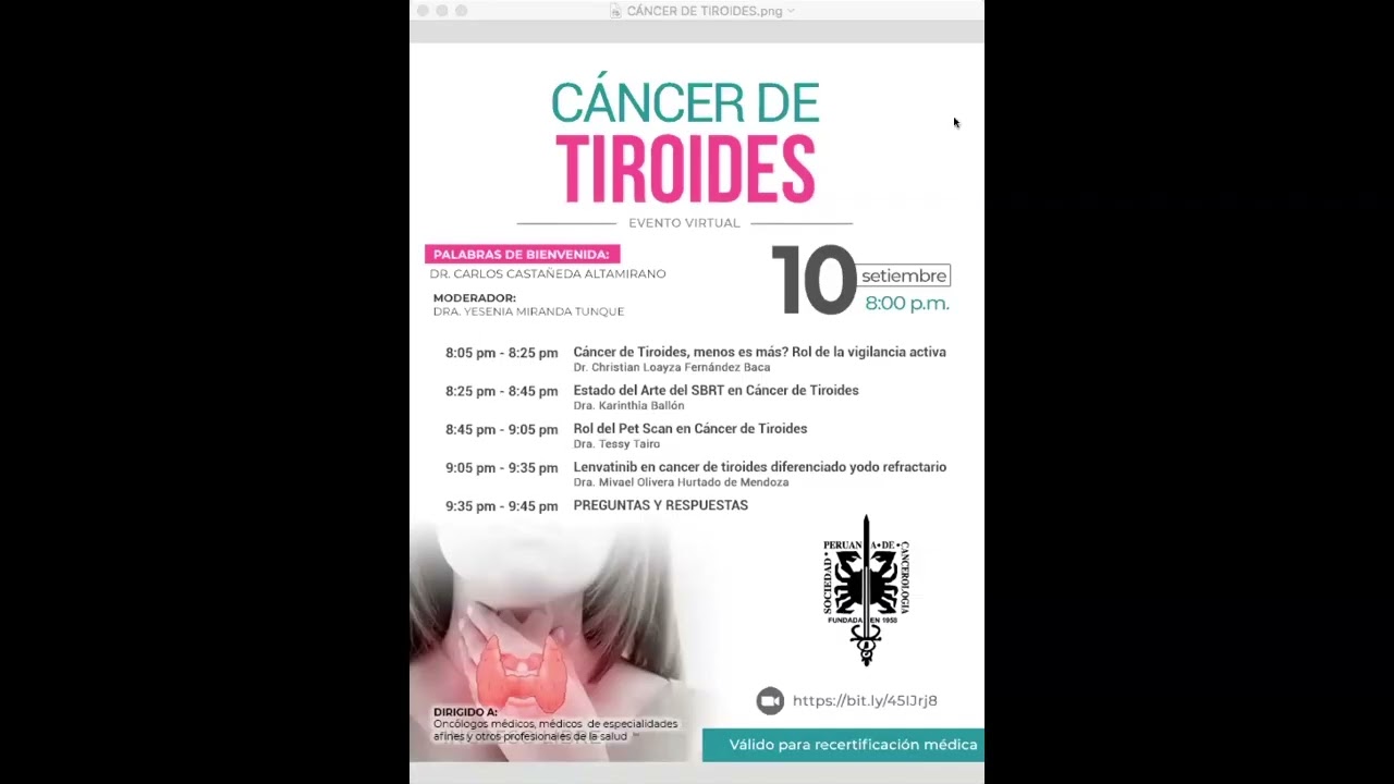 Cáncer de tiroides
