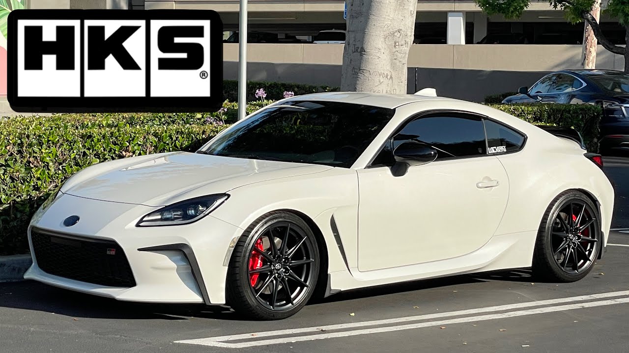 GR86 on HKS Hipermax S Coilovers
