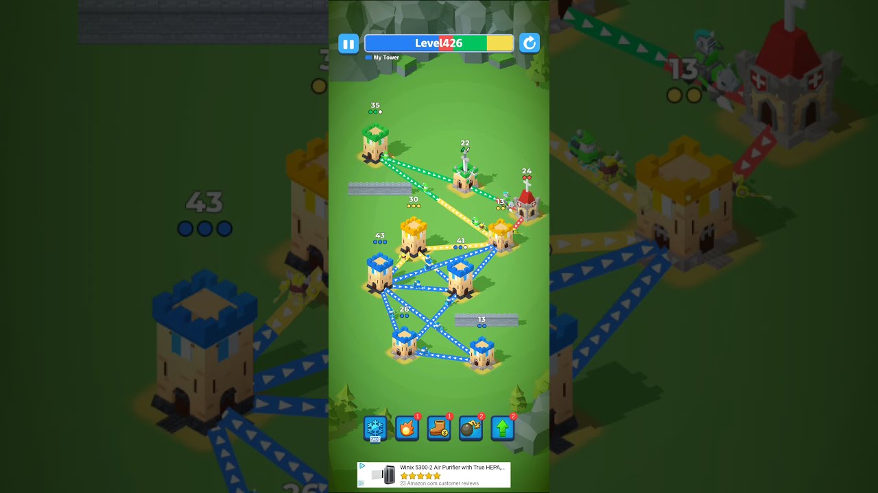 Conquer the tower level 426