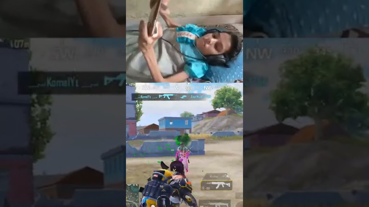 1v3 Clutch Or Wot 🔥 Disable Girl Gamer ❤️ #shorts #1v3Cluch #bgmi #komalyt #facecam #pubgmobile