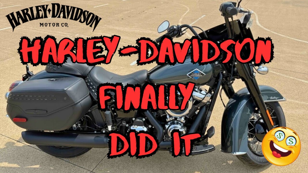 Модели Harley-Davidson возвращаются с ценными опциями, в стиле Harley-Davidson