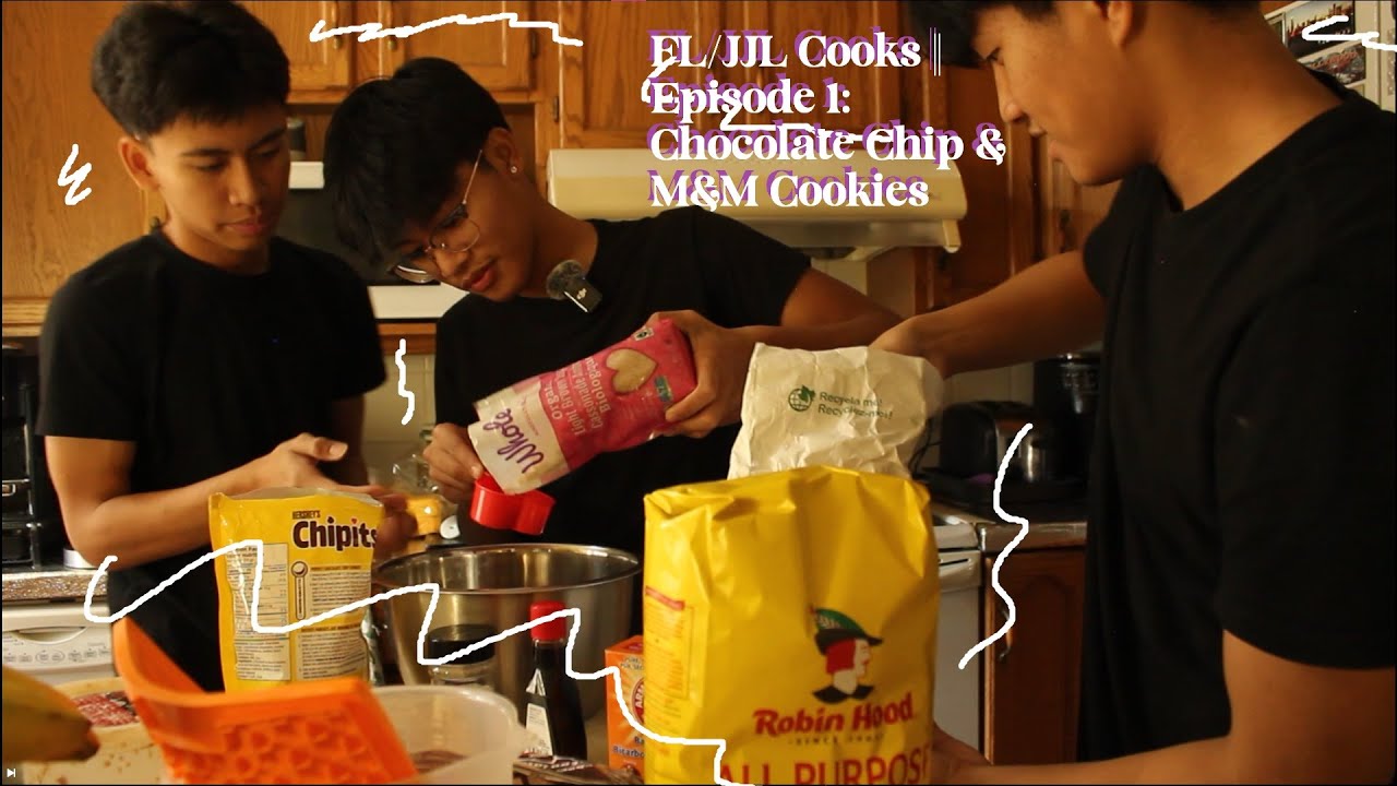 FL/JJL Cooks || Episode 1: Chocolate Chip & M&M Cookies