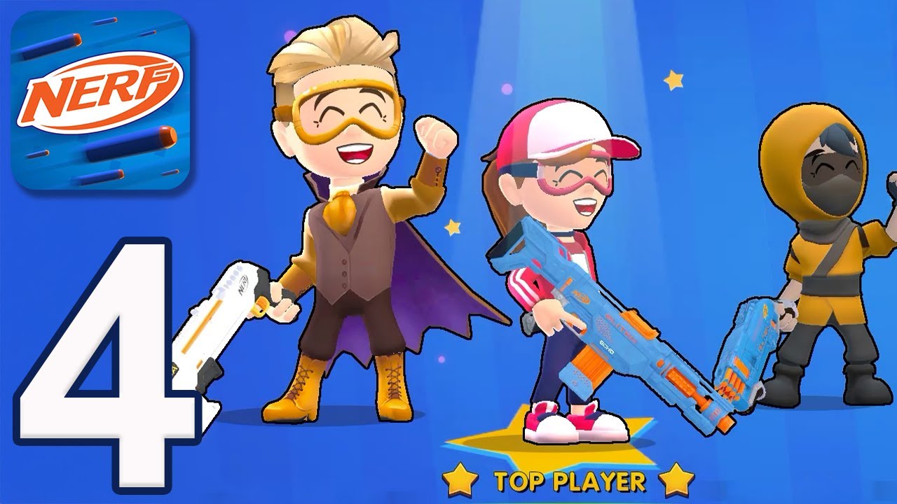 NERF: Superblast - Gameplay Walkthrough Part 4 - Sporty (iOS, Android)