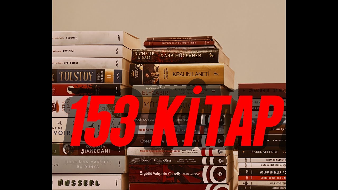 KİTAP ALIŞ-VERİŞİ...153 KİTAP ALDIM...