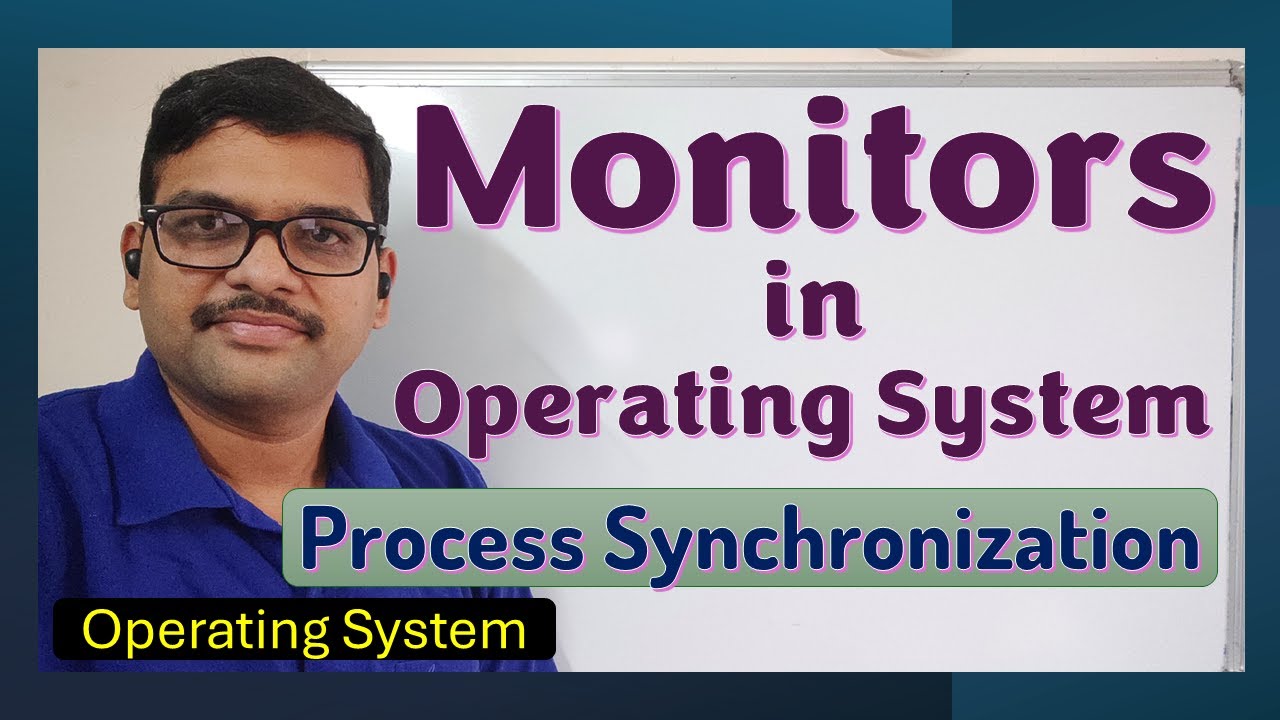 Monitor Concept in OS || Operating System Synchronization Tutorial || Operating Systems