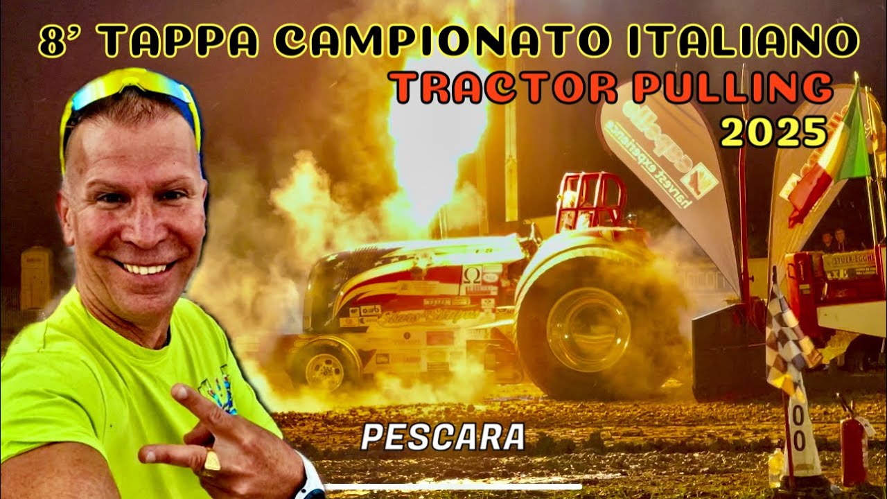 TRACTOR PULLING VILLANOVA di CEPAGATTI 2025
