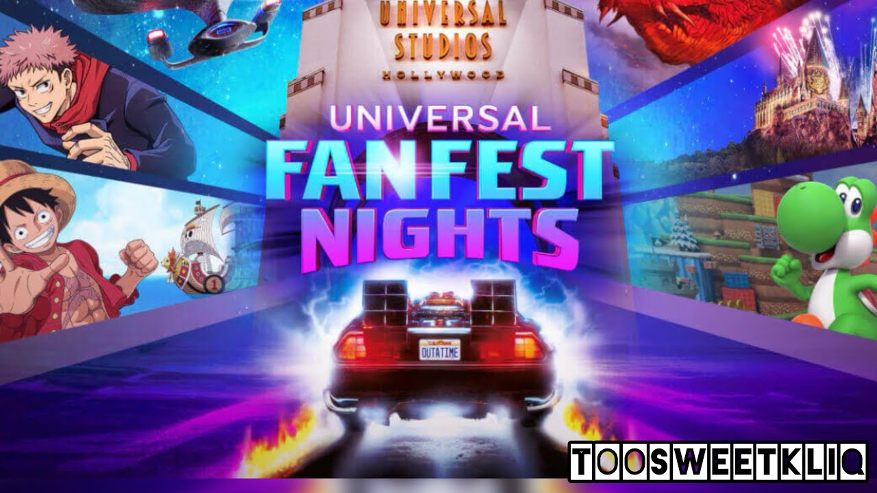 Universal Studios Hollywood Fan Fest 2025 Review | Best Walk Throughs, Food & More | Too Sweet Kliq