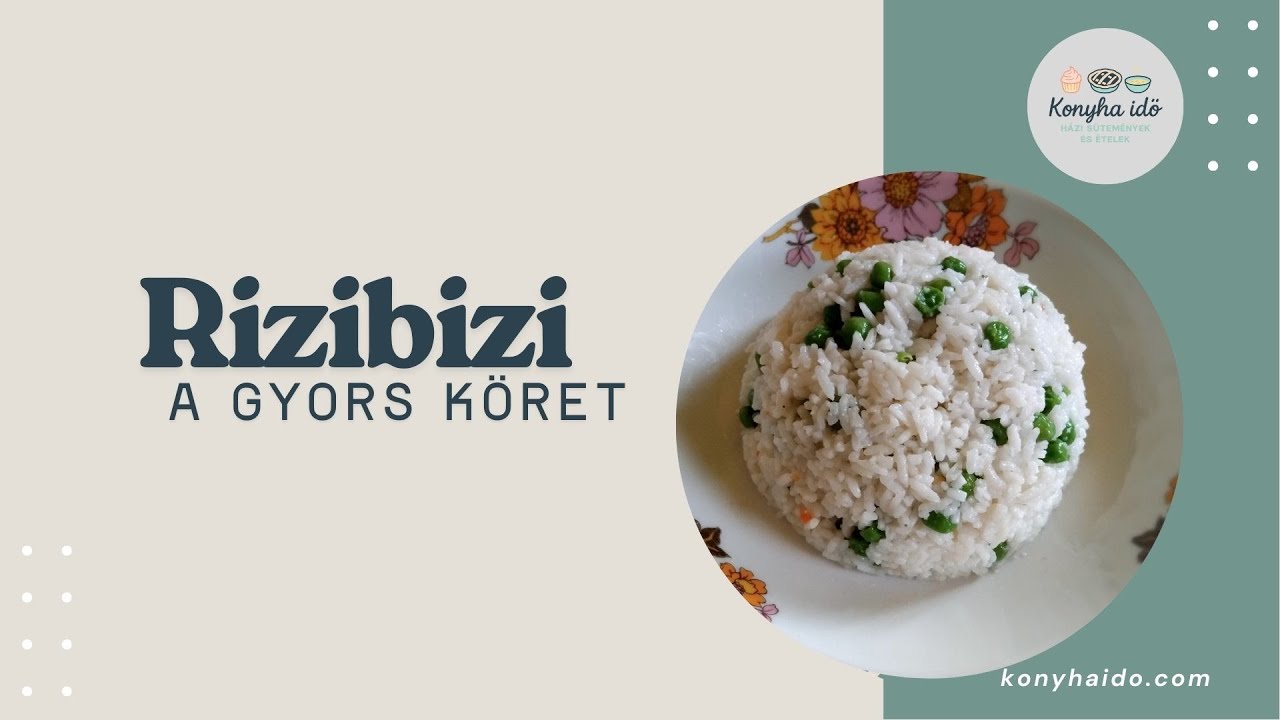 Így készül a tökéletes, pergős Rizibizi a gyors köret