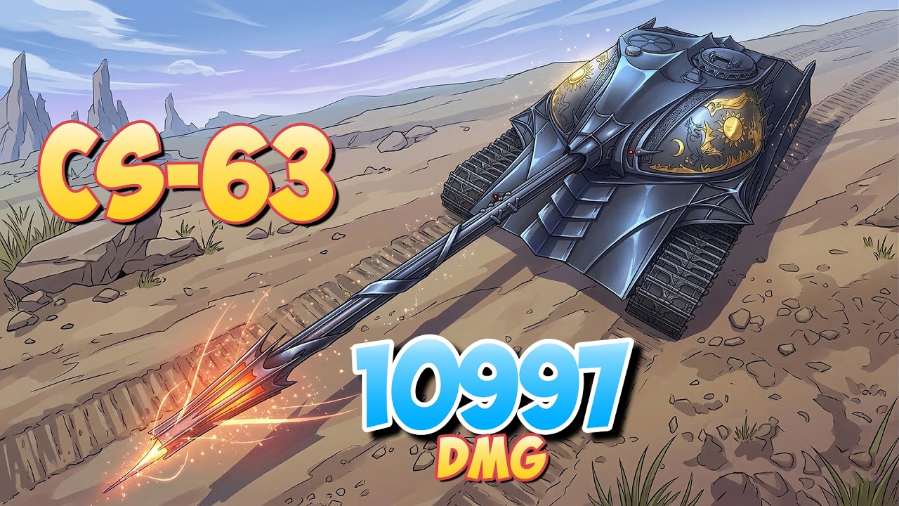 CS-63 - 8 Фрагов 10.9K Урона • World Of Tanks