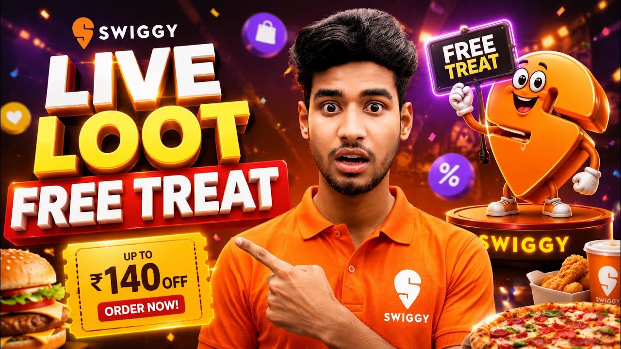 Swiggy LOOT OFFER 🚨 Swiggy Coupon Code Today | NEW Offers & Huge Discounts 🔥