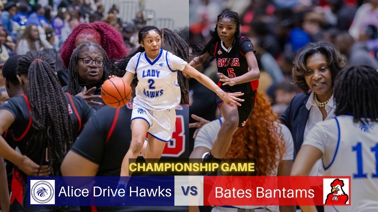 Alice Drive Hawks vs Bates Bantams: Girls Championship Game