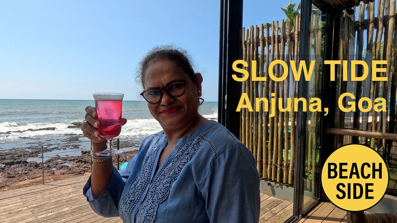 Slow Tide restaurant, Anjuna beach, Bardez, North Goa