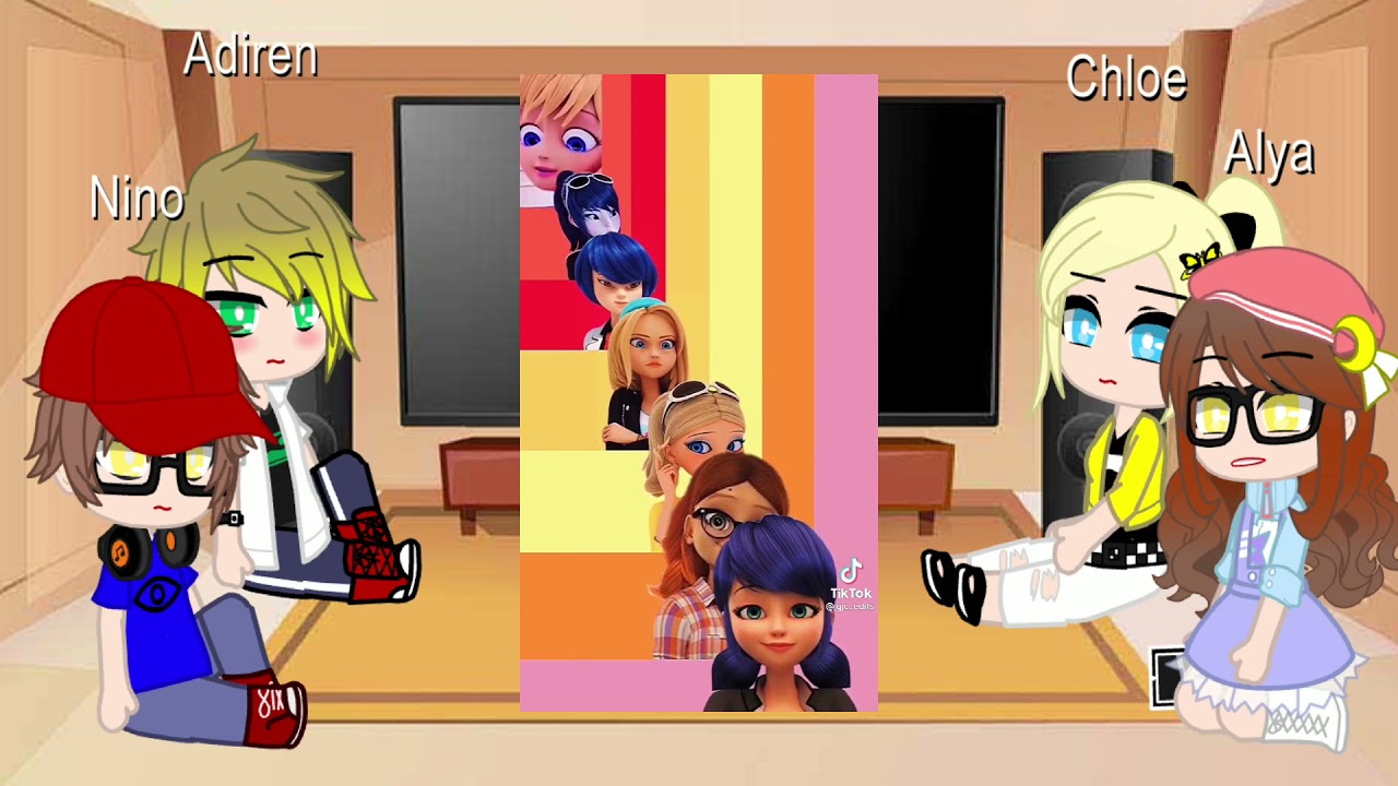 MLB react to Marinette Afton ep1//by Nana-Gacha//