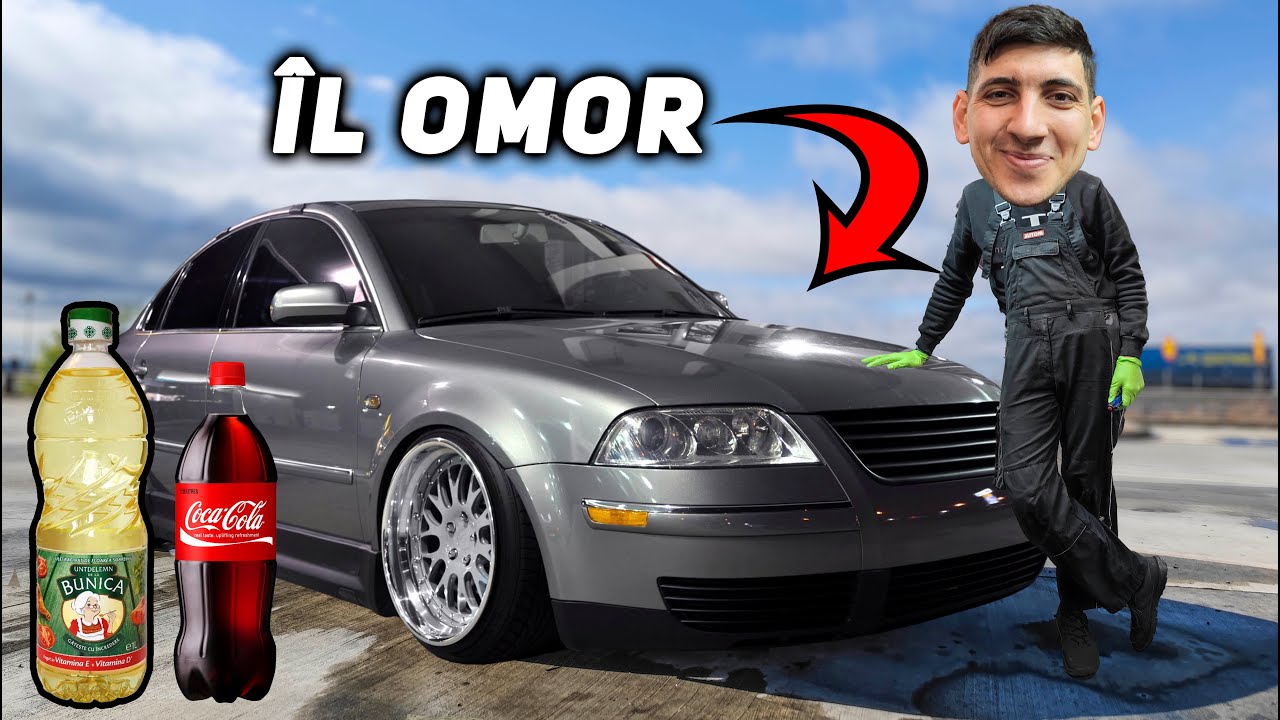 BUBUIM MOTORUL DE PASSAT CU ULEI BUNICA SI COLA 😈