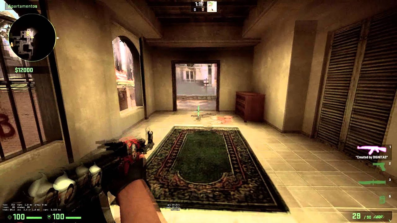 CSGO - Dicas Smokes de_mirage