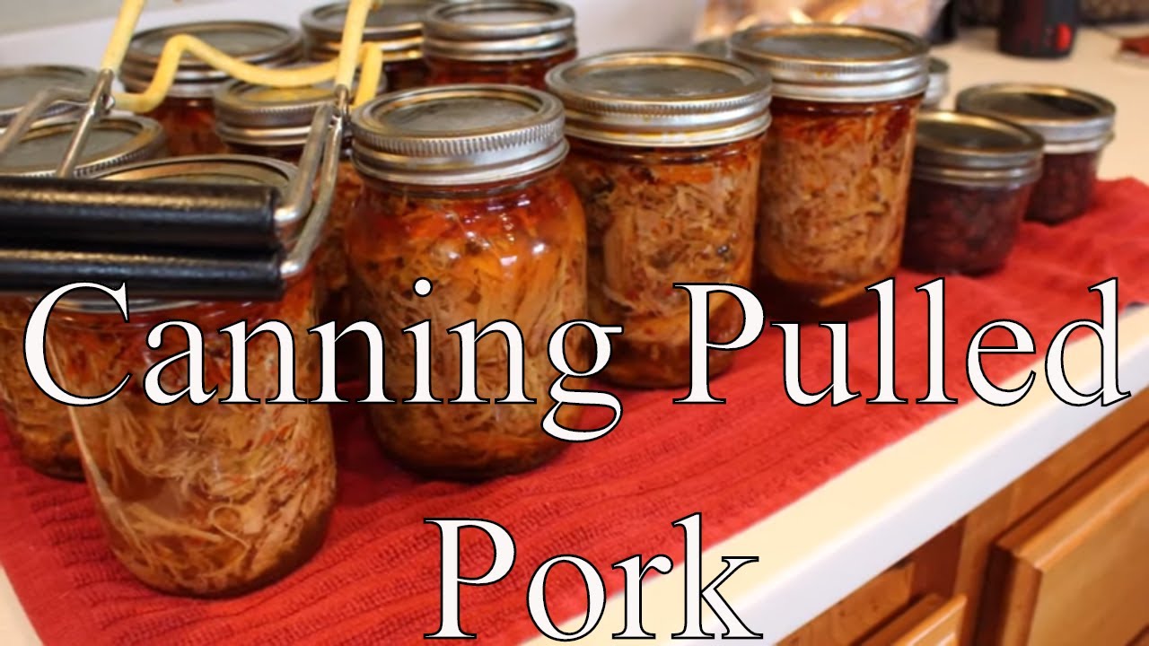Sheltering In Place Canning Smoked Pulled Pork With Linda's Pantry