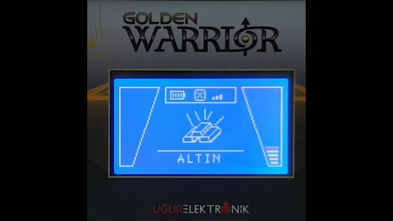 En İyi Dedektör Bursa Golden Warrior Dedektör Test Videosu