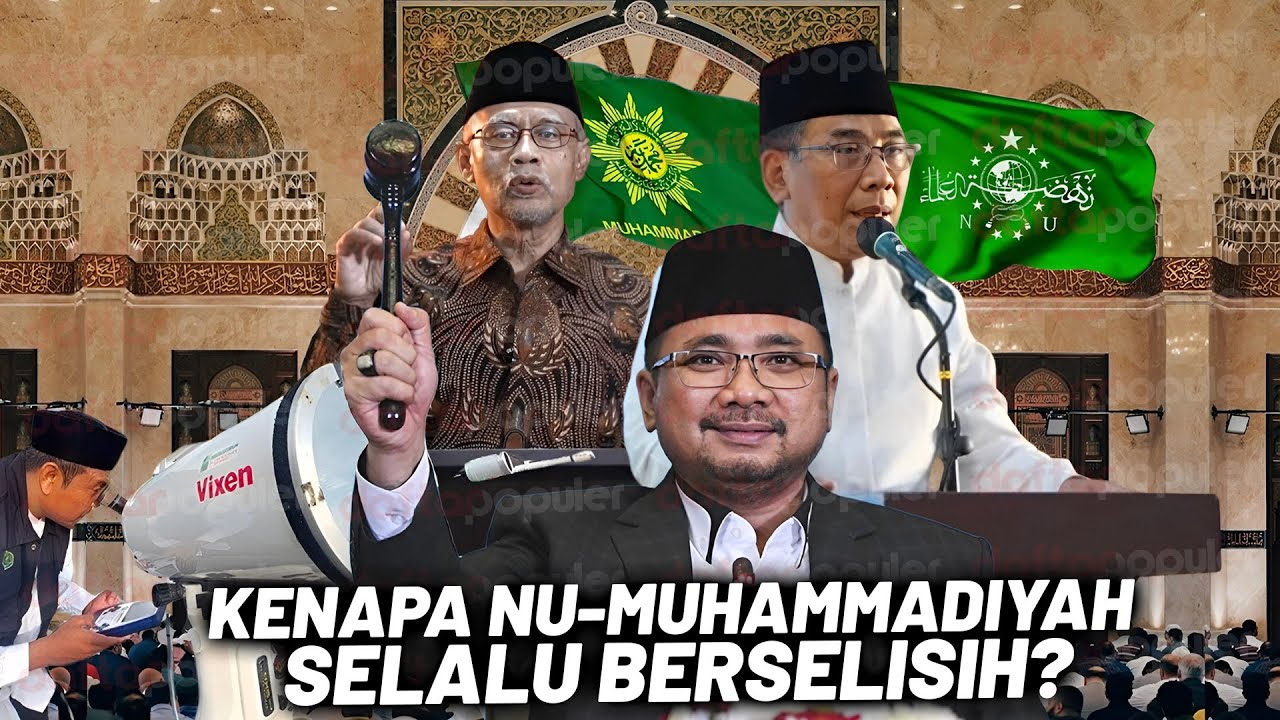 PENETAPAN 1 Ramadhan Muhammadiyah dan NU - Pemerintah BEDA HARI, Kok Bisa? Ternyata Ini Alasannya