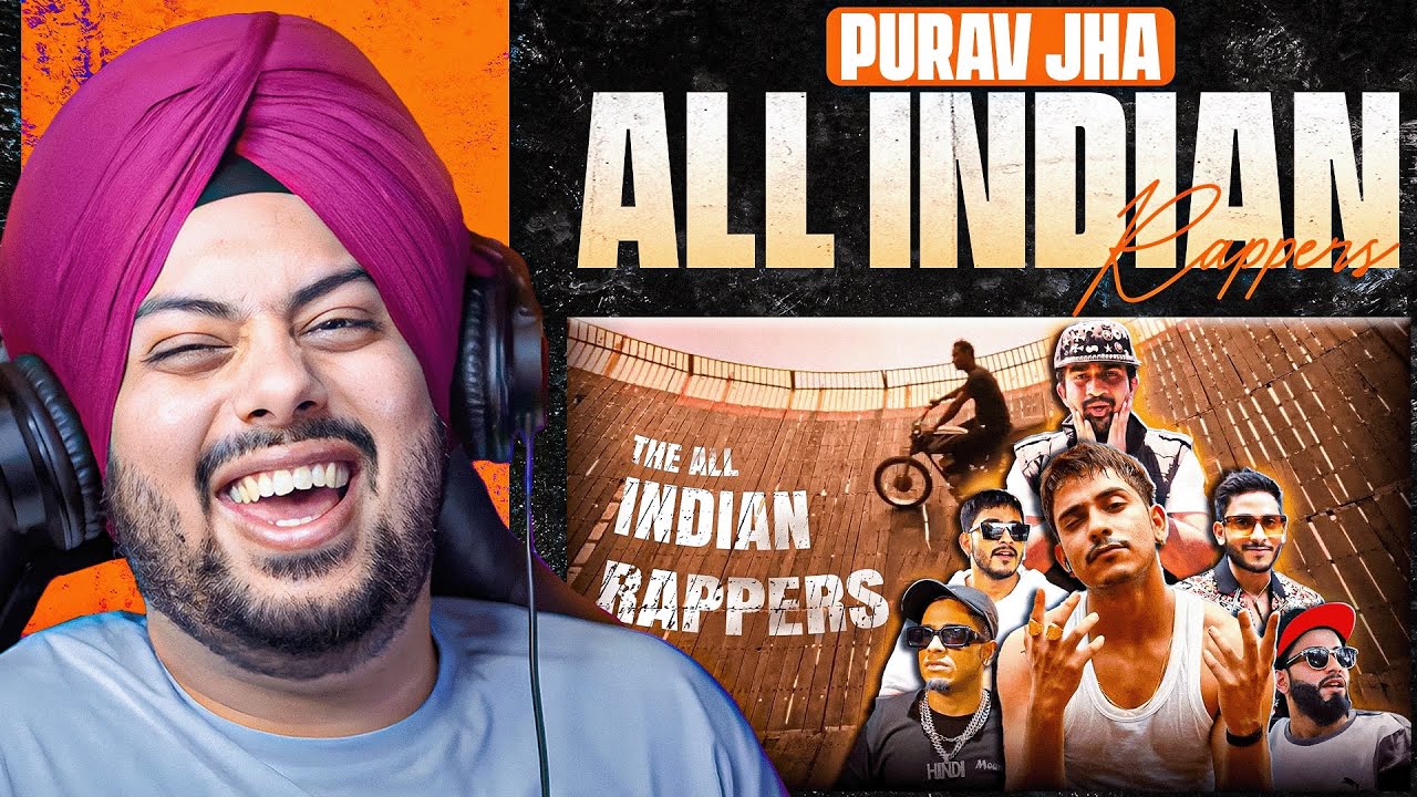 Reaction on The All Indian Rappers | Purav Jha