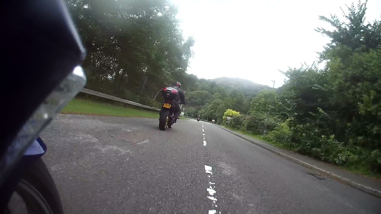 NC500 Scotland Motorcycle Touring Ride Highlands 2021 - On route to Gairloch A832 Motorcycle