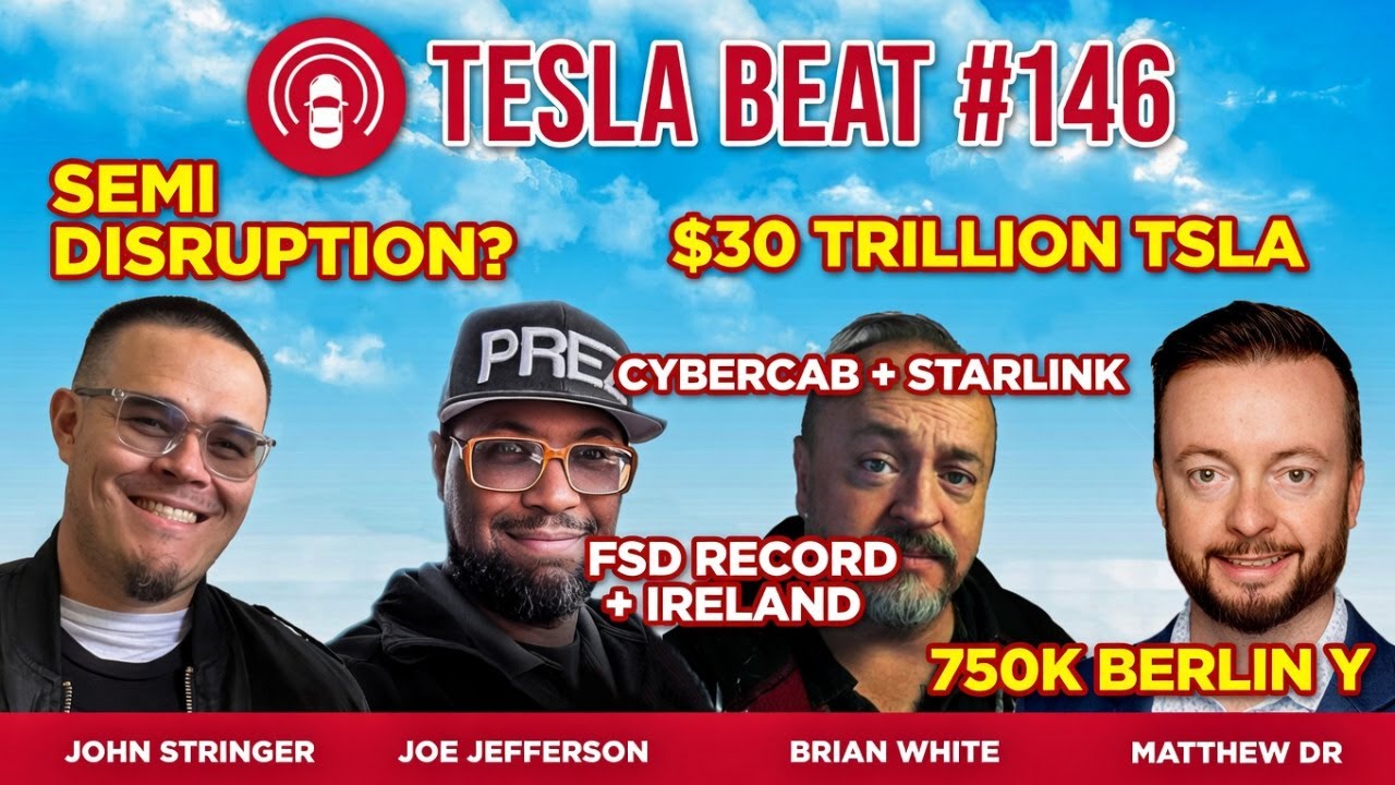 $30 Trillion TSLA Bull Case, Cybercab Starlink & FSD Cannonball Record | Tesla Beat #146