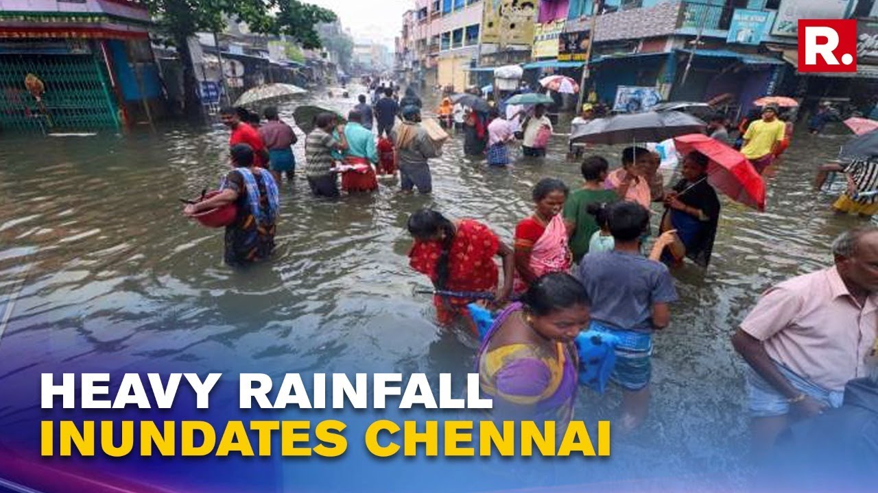 Chennai Rains: IMD Forecasts Heavy Rain As Depression Forms Over Southwest Bay Of Bengal