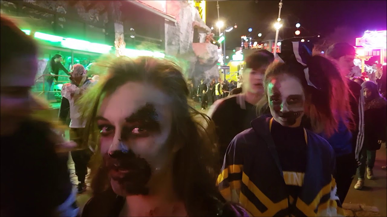 Halloween im Prater - Parade & burning Calafati