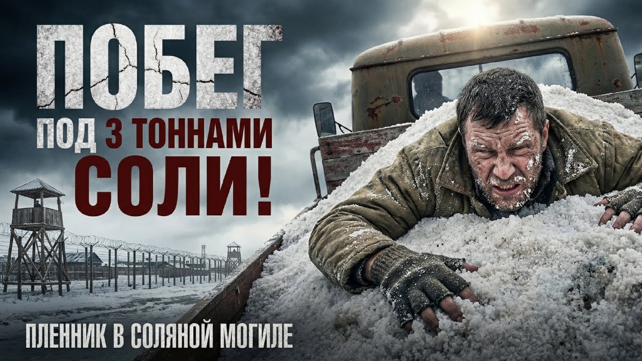 СОЛЬ-ИЛЕЦК 1974: ПОБЕГ В КУЗОВЕ ГРУЗОВИКА! 800 КМ ПОД ТОННАМИ СОЛИ! ОН ВЫЖИЛ!
