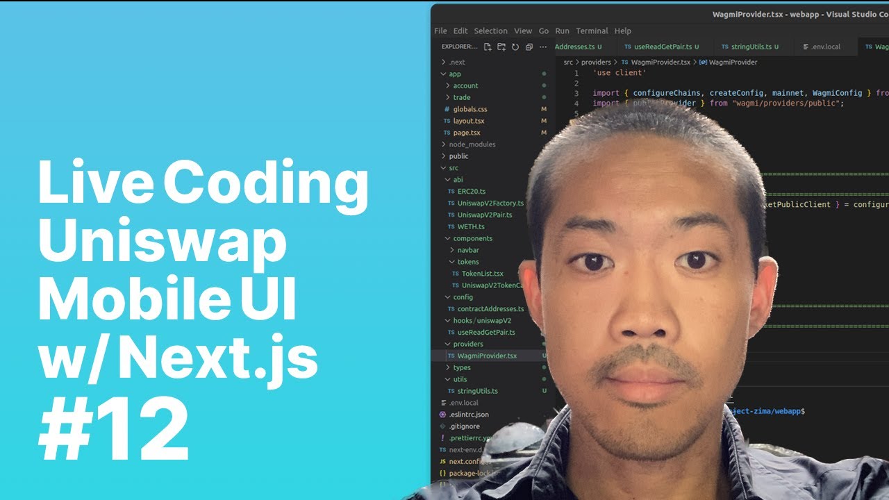 Live Coding #12: Biconomy SDK Account Abstraction on Next.js App
