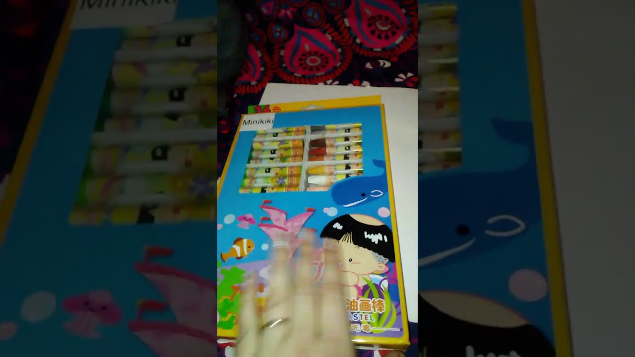 My MiniKIKI Oil Pastels Review