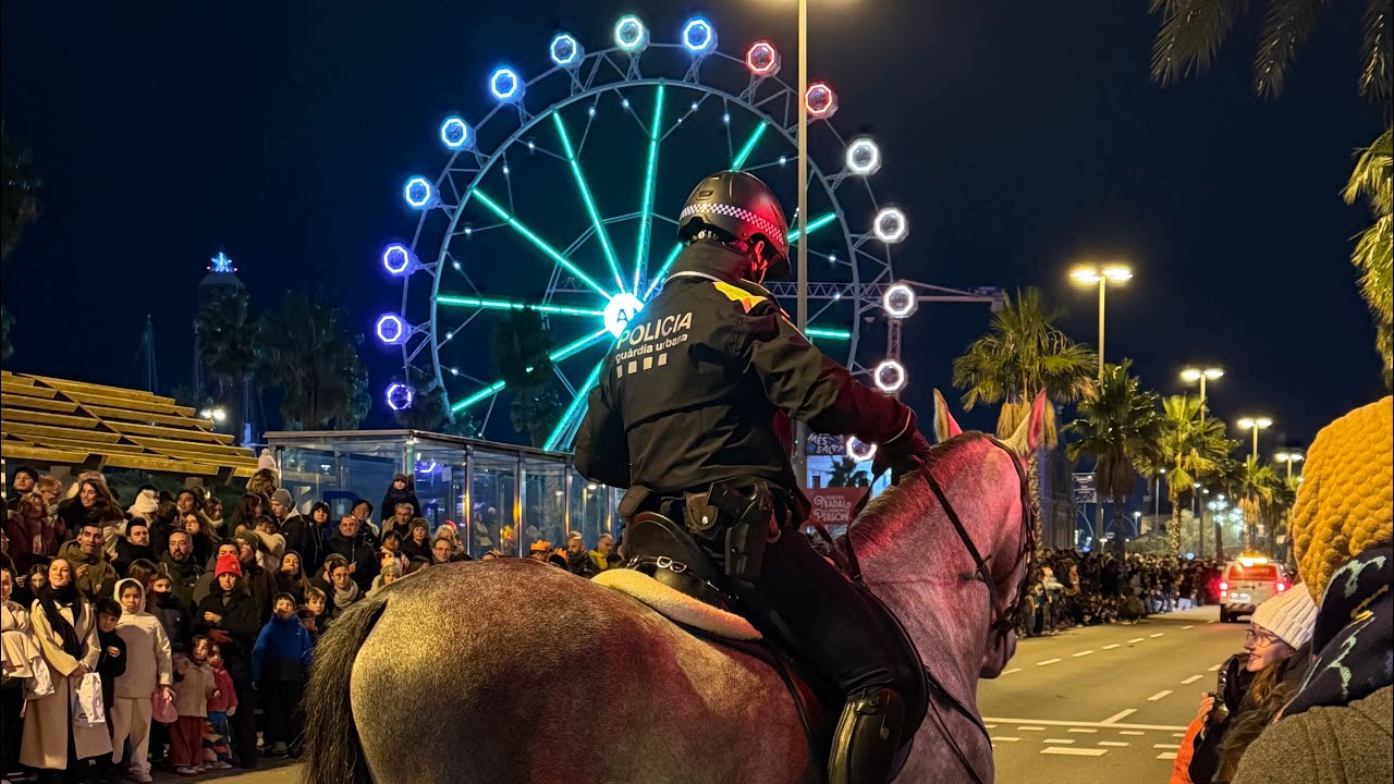 Cabalgata de reyes Barcelona en directo