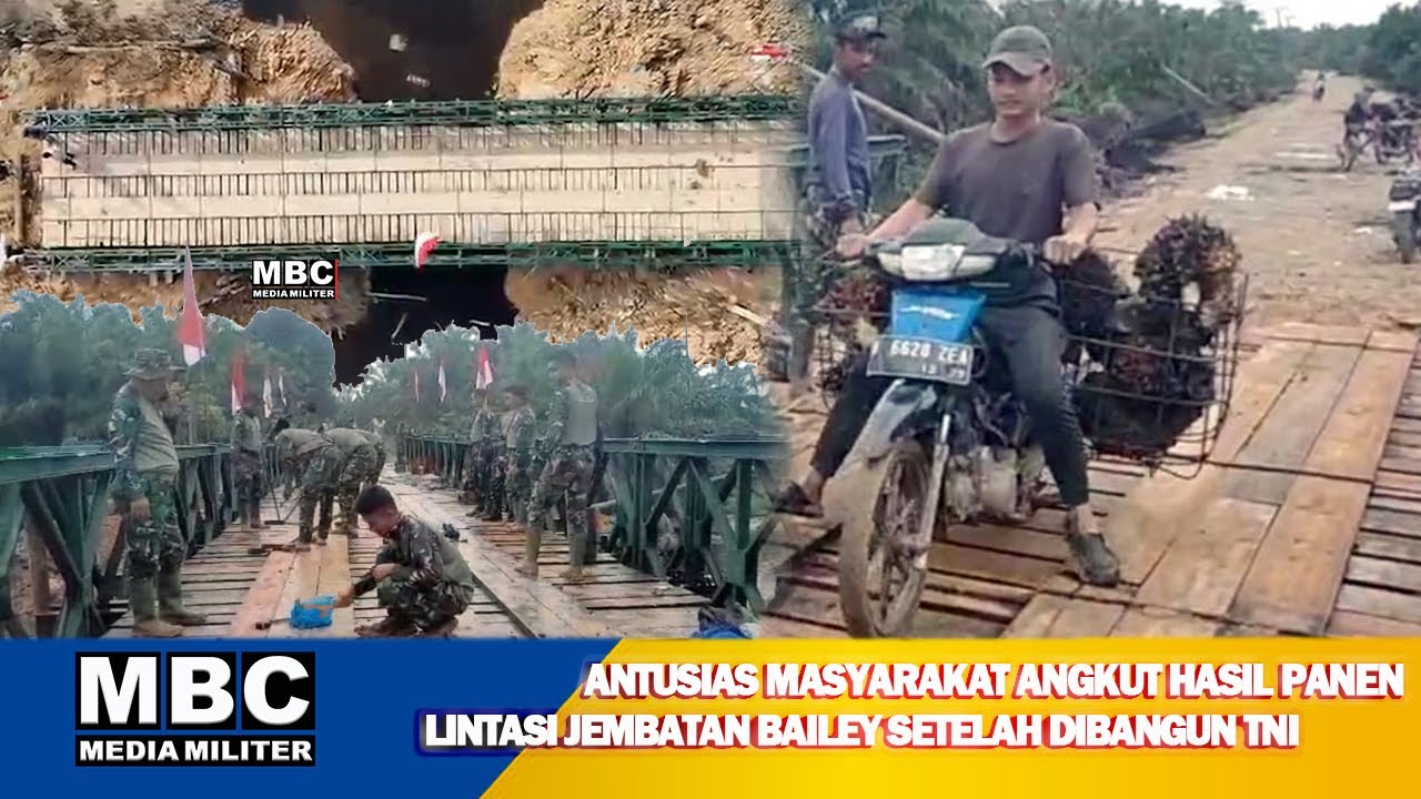 Kondisi Terkini Jembatan Bailey Baktiya Setelah Dibangun TNI Pemulihan Bencana