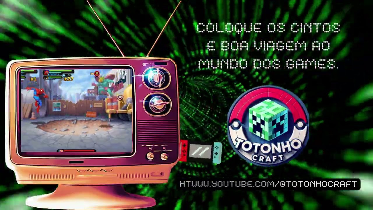 COLOQUE OS CINTOS E BOA VIAGEM AO MUNDO DOS GAMES!