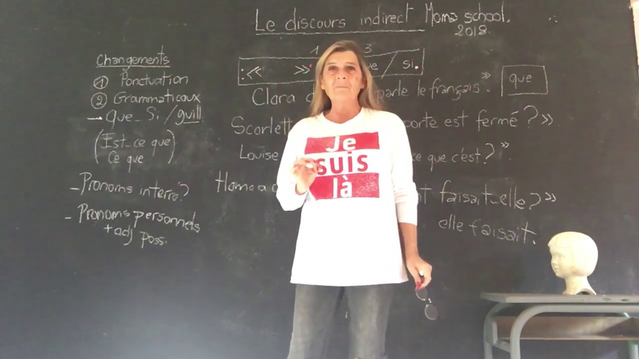 Astuce ! Discours indirect - Partie 2- Leçon - Français - BAC 2024 -@momaschool