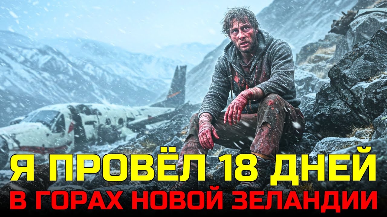 Крушение в горах Новой Зеландии: невероятная история выживания одного человека
