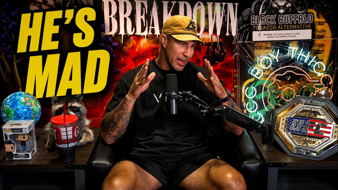 Brendan Schaub GOES OFF on Dana White and the UFC!