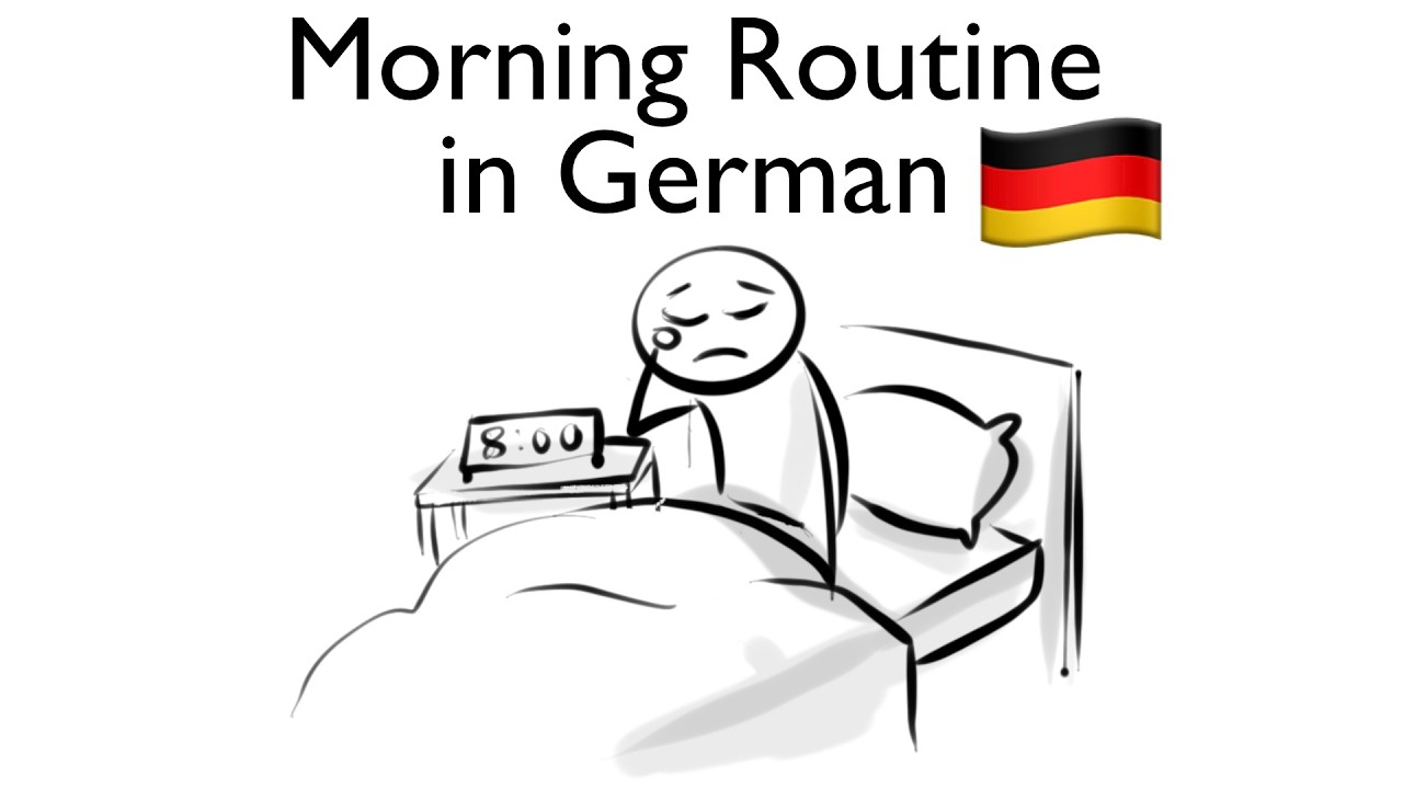 Learn German Naturally Through a Morning Routine | A1 Comprehensible Input (Beginner)