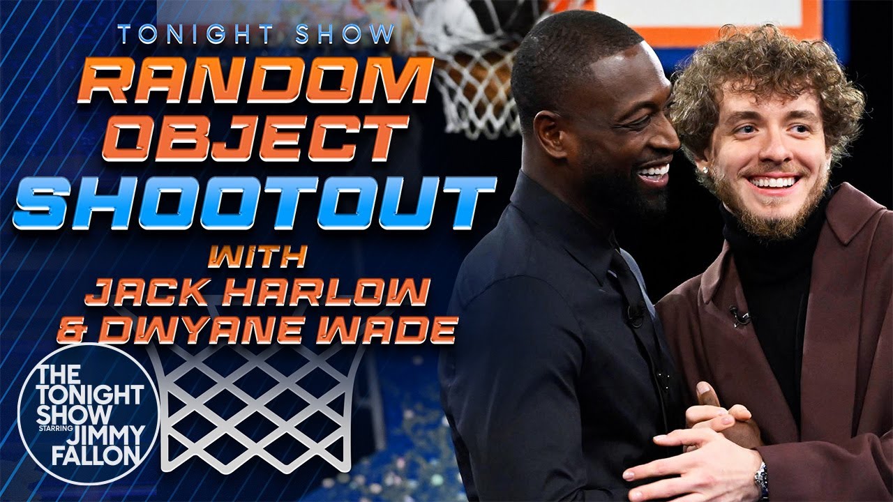 Random Object Shootout with Jack Harlow and Dwyane Wade | The Tonight Show Starring Jimmy Fallon