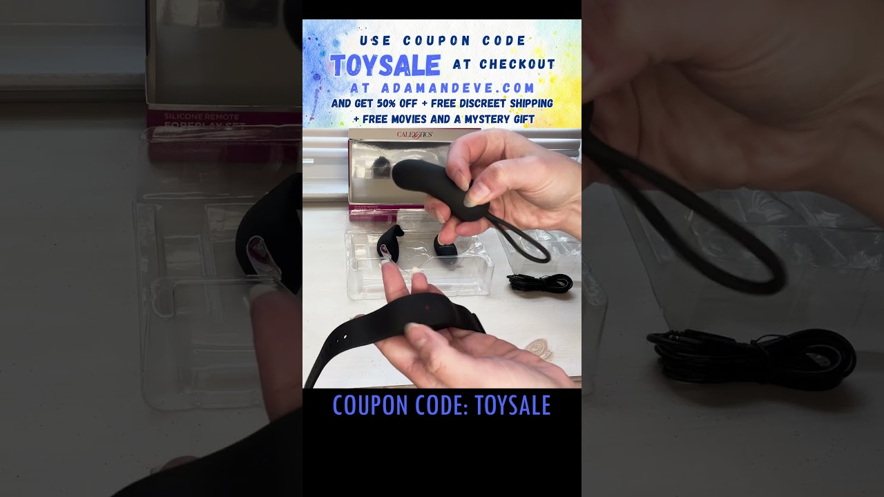 Save 50% on the Couples Foreplay Set With Remote Controls &ndash; Use Code TOYSALE